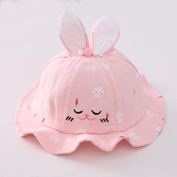 Baby Sun Hat Heart Print Baby Boy/Girl Hat Outdoor Kids Bucket Hat Children Hat Baby Beach Caps Beanie For Girls