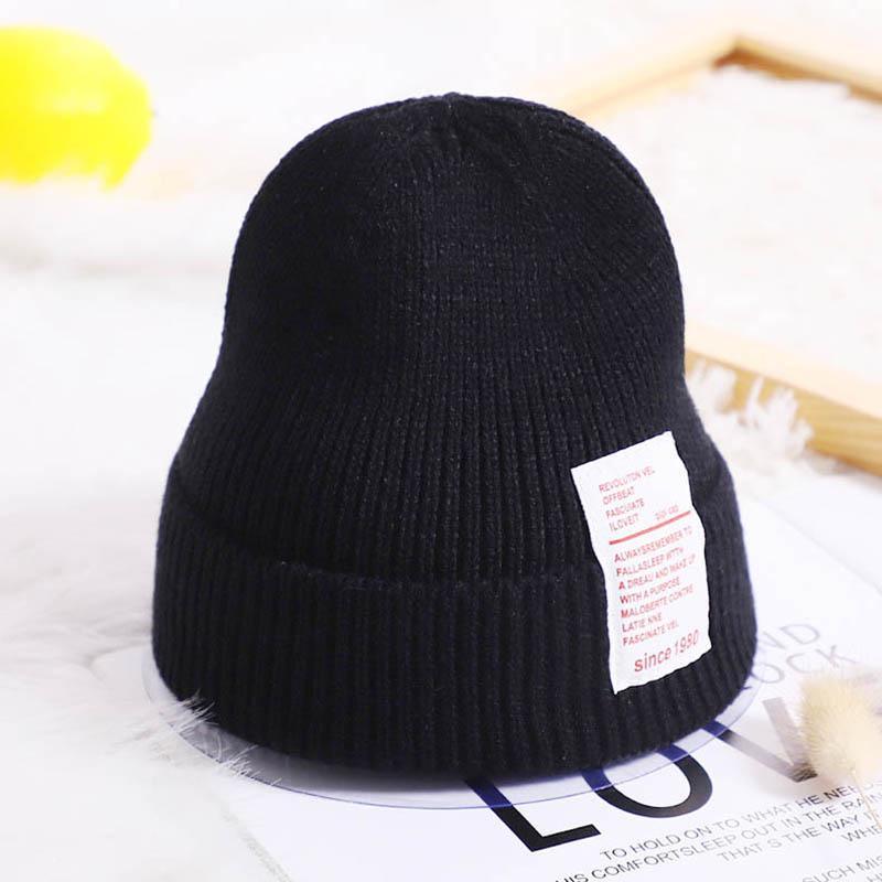 Winter Warm Baby Hat Fur Pompom Knitted Baby Hat Cap Infant Toddler Kids Hat Beanie In Modern Designer Style