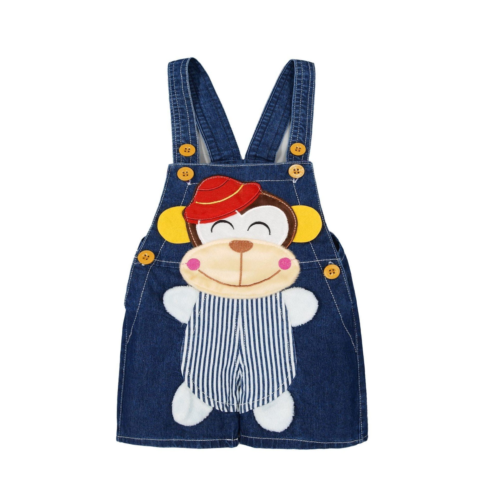 Modern Cartoon Baby Clothing Boys & Girls Jeans Overalls Shorts Toddler Infant Rompers For Kids In Fashion Deisgn