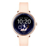 Luxury Modern Stylish Women Smart Watch With Round Screen Smartwatch For Girl Woman and Ladies With Heart Rate Monitor Compatible For Android and IOS Sistems