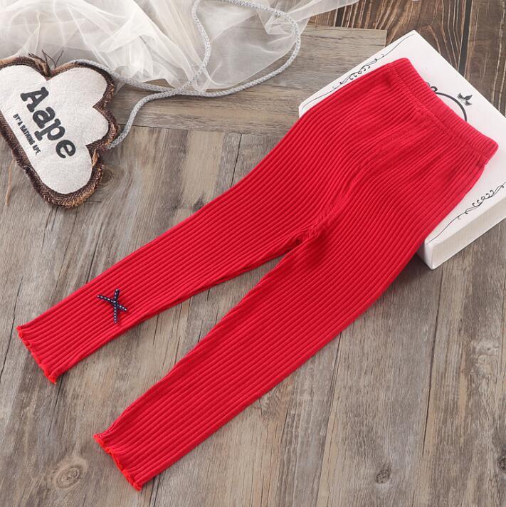 Newborn Baby Girls Pants Thin Spring Autumn Kids Girls Long Trousers Bow Girls Leggings Children Pants