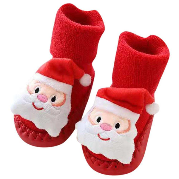 Baby Socks Christmas Newborn For Baby Boys/Girls Christmas Floor Socks Anti-Slip Baby Step Socks For Baby Kids