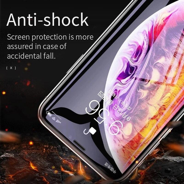 4Pcs 21D Tempered Glass for IPhone 13 11 Pro Max 12 Mini 7 8 6S Plus Screen Protectors for IPhone XS XR X SE Full Cover Glass High Quality Scratch Resistant Tempered Glass For iPhone