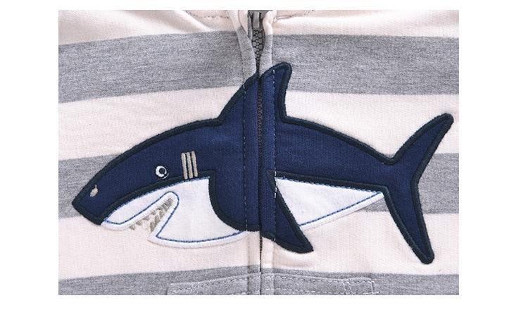 Luxury Printed New Trend Newborn Baby Hooded  Cotton Sweater For Baby Girl/boys In Elegant Modern Luxury Style With Unicorn