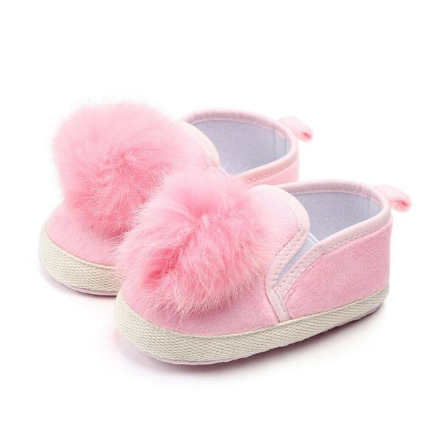 Baby Girl Shoes Newborn Baby Shoe Soft Sole Prewalker Anti-slip Sneakers Soft And Comfortable Quality Material Perfect Gift