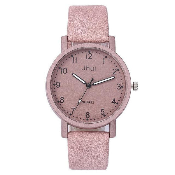 New  Women's Fashion Leather Wrist Watch For Women and Ladies Excelent Gift  For Women and Girls