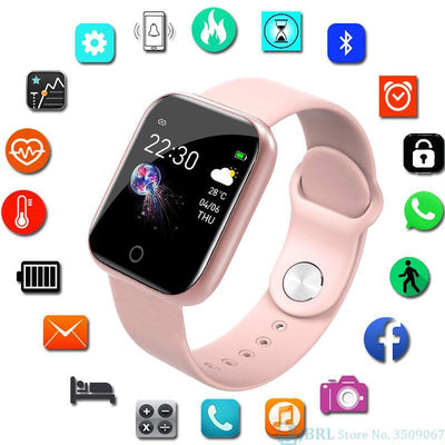 STEVVEX  LATEST Smart Watch Women Men Smartwatch For Android IOS Electronics Smart Clock Fitness Tracker Silicone Strap Smart-watch Hours