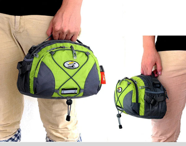 Wautton Outdoor Waist Bag Crossbody Sling Bag Nylon