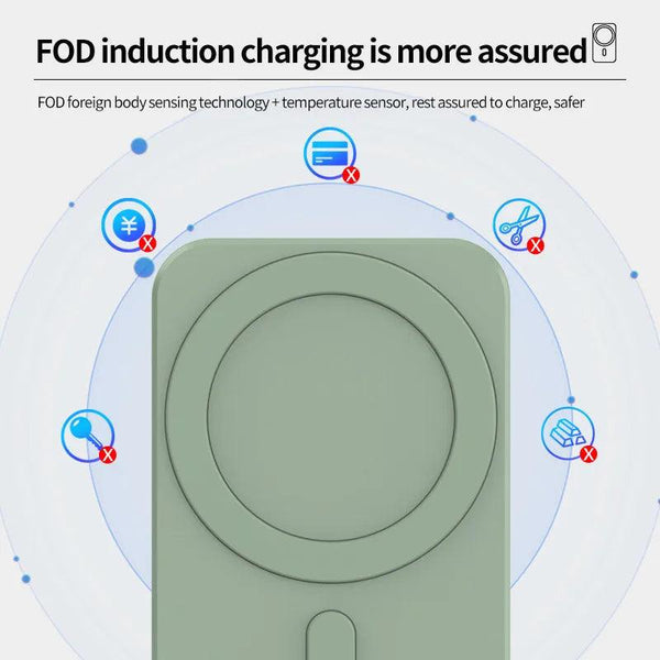 15w Magnetic Car Wireless Charger Qi Fast Charging Mount Air Vent Phone Stand For iPhone 12 Pro Max 12 Mini Magsafe Car Holder