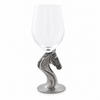 Horse Head Wine Glass