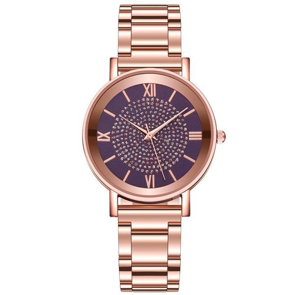 New STEVVEX Women Watches 2020 Trend Luxury Style Diamond Rose Gold Ladies Wrist Watches Magnetic Women Bracelet Watch For Women and Girls