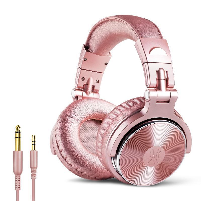 Proffesional Studio Luxury STEVVEX  Headphones Hifi Studio DJ Headphone Wired Monitor Music Gaming Headset Earphone For Phone Computer PC With Mic
