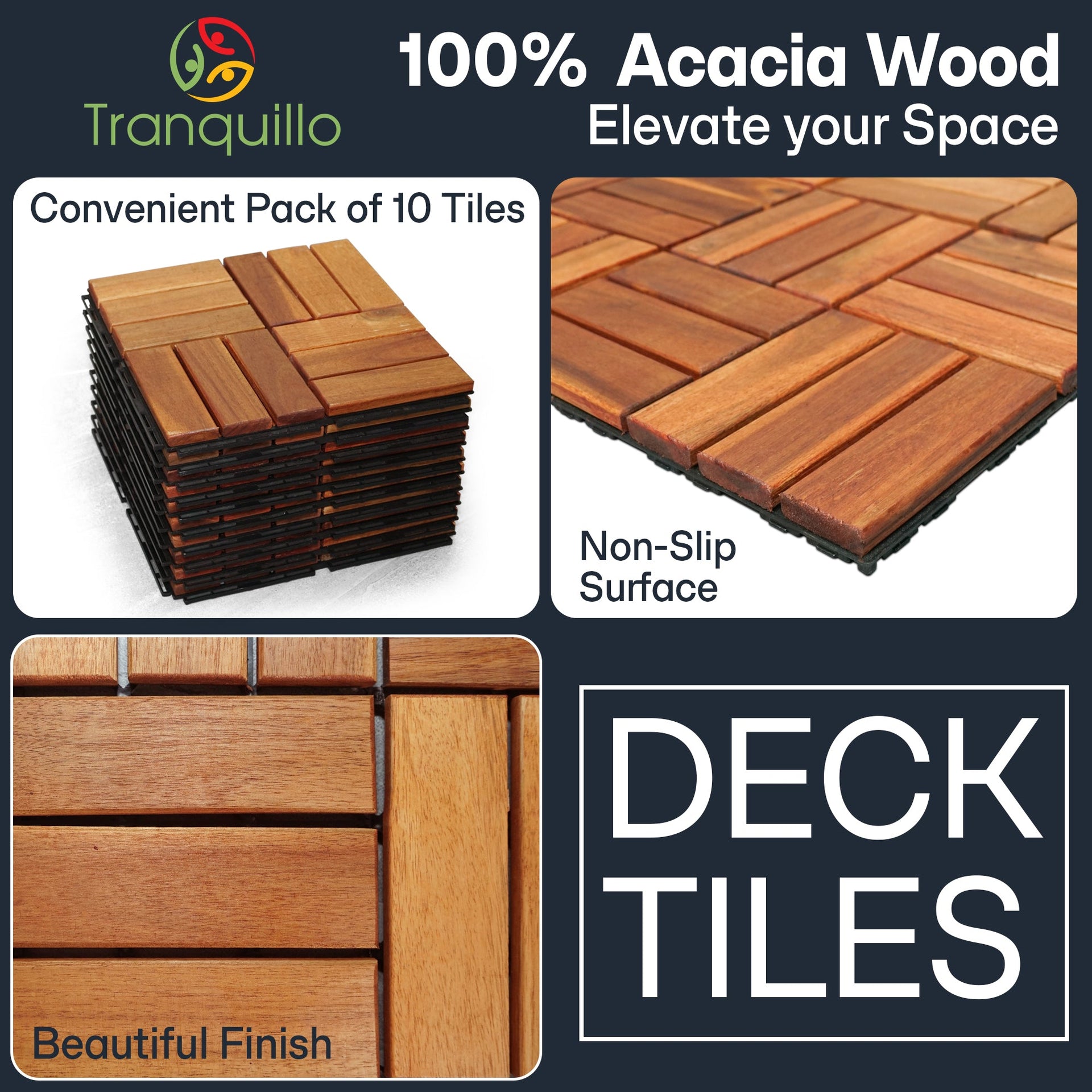 Tranquillo Set 10 Premium Deck Tiles