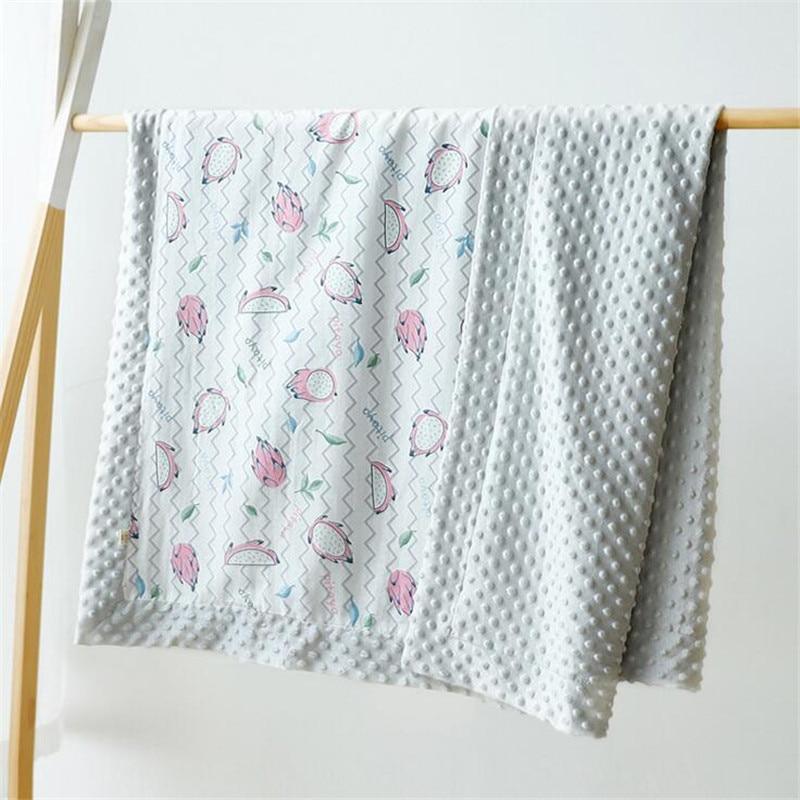 Modern Luxury Kids Blanket Baby Receiving Blanket Sleeping Bed Blanket Soft Newborn Swaddle For Kids
