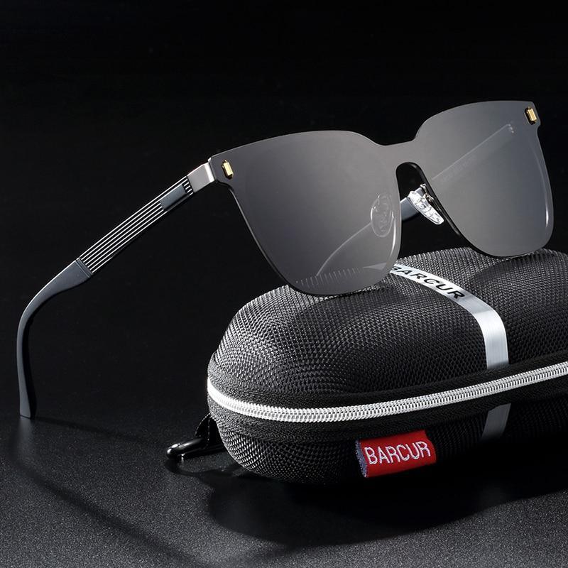 New Luxury Elegent Polarized Square Sunglasses Temples Sun Glasses for Men and Women With UV400 Protection