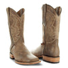 Soto Boots Mens Tan Broad Square Toe Cowboy Boot H50036 - 7.5 / Tan