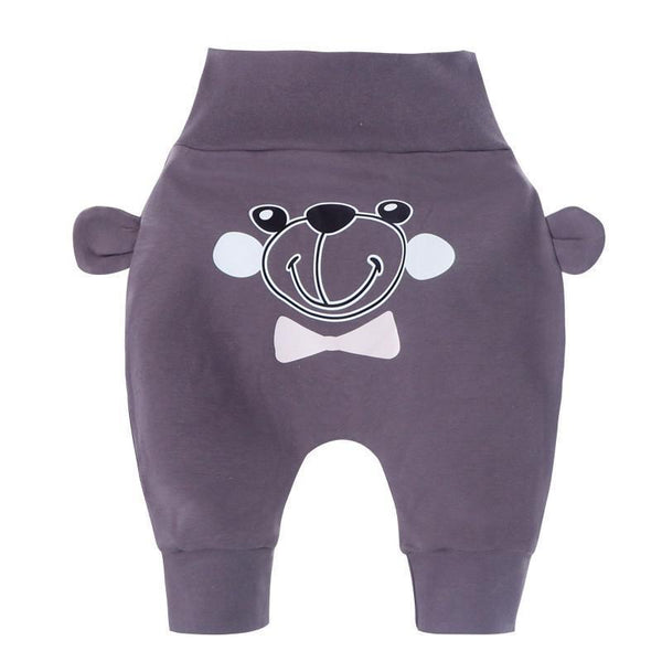 Kids Clothes Baby Boys Girls PP Pants Newborn Toddler Baby Pants For Children In Casual Clothing Style With Bear Design and Bears Ears Like Details