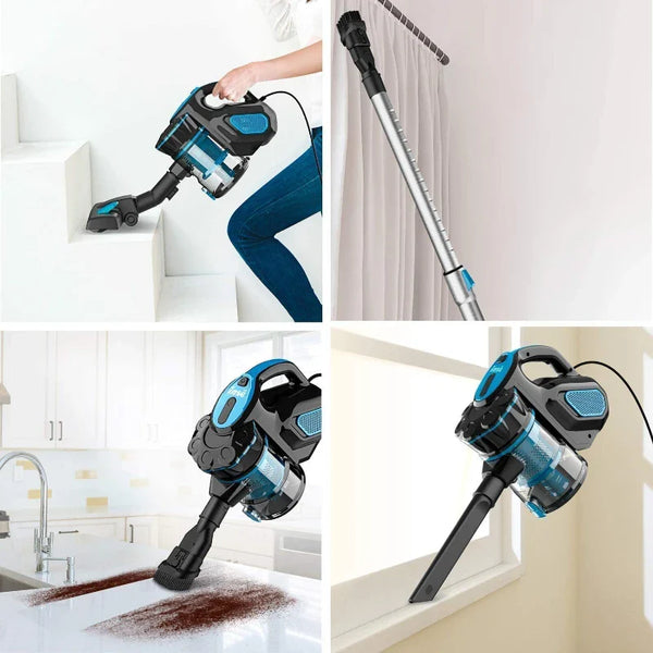 Vacuum Cleaner  18Kpa Powerful Suction 600W Motor Stick Handheld Vaccum Cleaner BLAKHOM