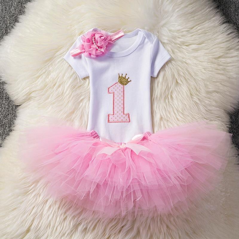 Modern Unicorn Baby Kids 1st year Girls Dress For Birthday Party Outfits Infant Princess Girls Clothes 12 Months Kids