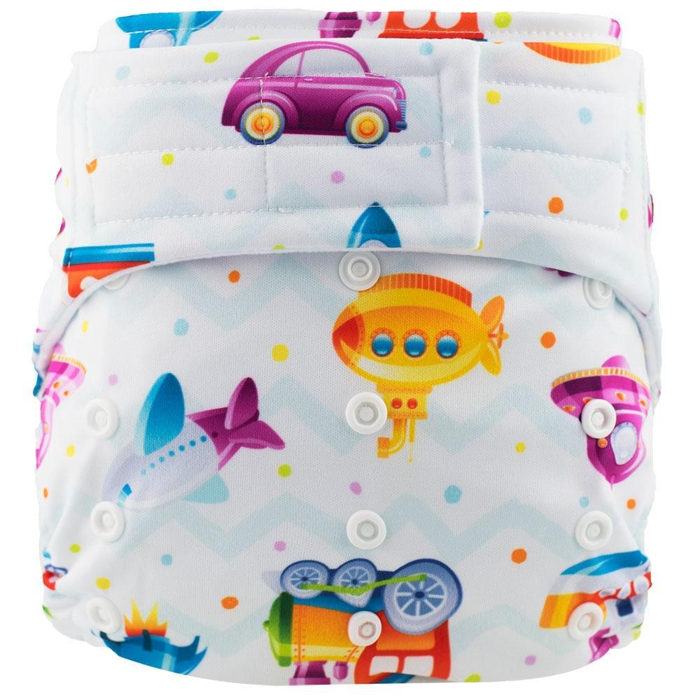 Hook & Loops Pocket Diaper - cloth Inner Waterproof Washable Reusable Baby Diaper For Kids