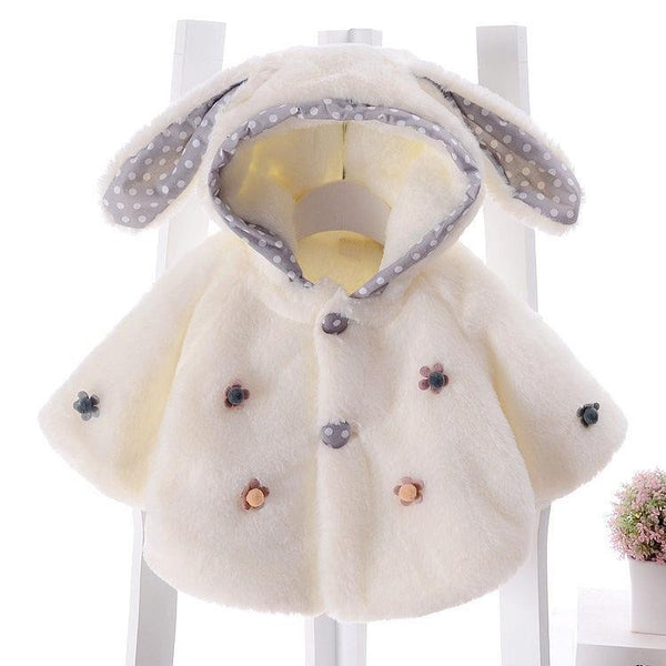 Baby Toddler Clothes Cute Fleece Fur Winter Warm Coat / Jacket for Kids Outerwear