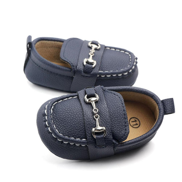 Leather Baby Shoes Fashion Infant Boys Girls Anti-slip Soft Sole Newborn First Walkers Luxury Shoes Design For Kids
