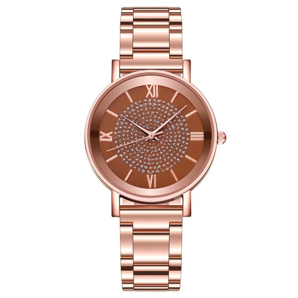 New STEVVEX Women Watches 2020 Trend Luxury Style Diamond Rose Gold Ladies Wrist Watches Magnetic Women Bracelet Watch For Women and Girls
