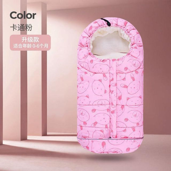 Newborn Winter Warm Baby Sleeping Bag Sleep sack For Stroller for Baby Sleep Sack Thickening Dual-use  For Baby Kids