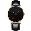 Minimalist Men's Fashion Ultra Thin Watch Simple Men Business Stainless Steel Mesh Belt Quartz Watch Relogio Masculino