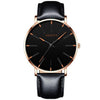 Minimalist Men's Fashion Ultra Thin Watch Simple Men Business Stainless Steel Mesh Belt Quartz Watch Relogio Masculino