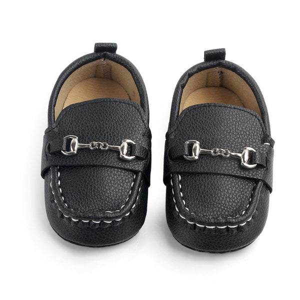 Leather Baby Shoes Fashion Infant Boys Girls Anti-slip Soft Sole Newborn First Walkers Luxury Shoes Design For Kids