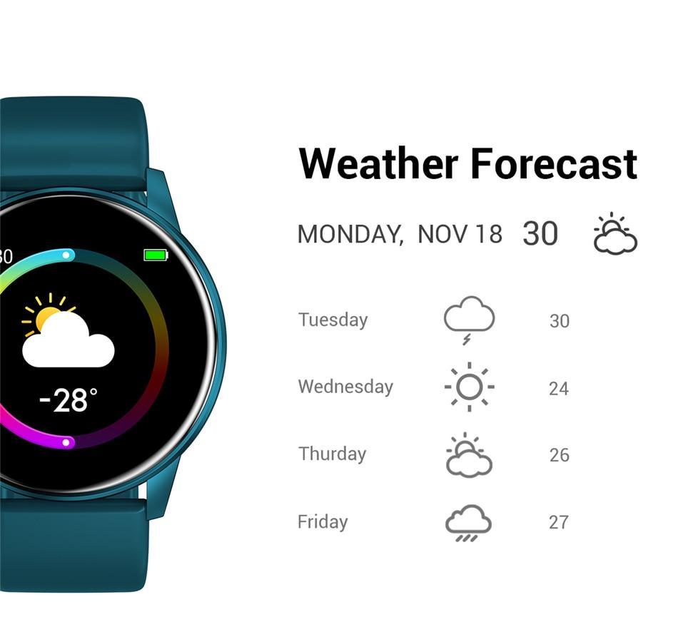 New Smart Unsiex Luxury Watch For Men and Women With 1.3 Color Screen and Heart Rate Blood Pressure For Sport Multifunctional Waterproof Smartwatch