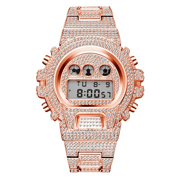 Men's Watches Luxury LED Digital Quartz Gold Watch Men G Style Shock Proof AAA Male Wrist Watches For Men and Boys