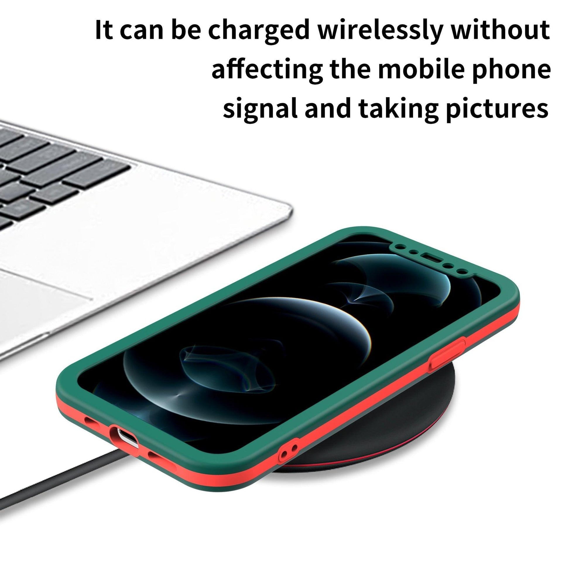 Full Cover Protective Phone Case For iPhone 12 Mini 11 Pro XS Max X XR 6 7 8 Plus Soft Silicone Shockproof Cover Full Body  Anti-Shock Protection Drop Protection Silicone iphone Cover