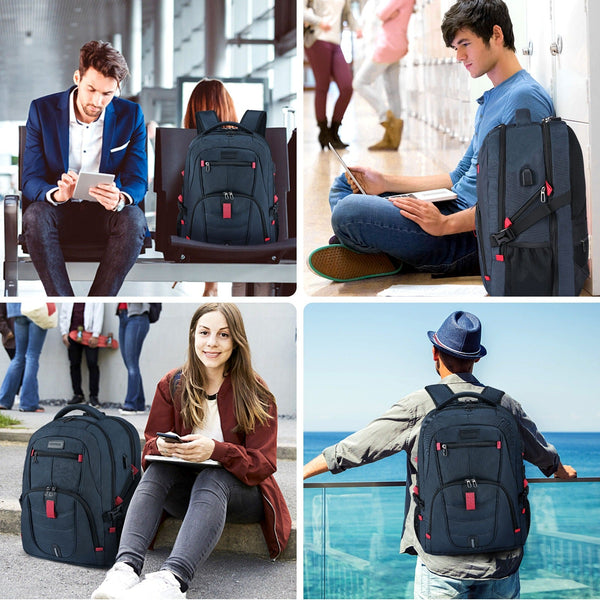 The Quinox™ Platinum Backpack by Camel Mountain – 40L & 45L, Fits 16