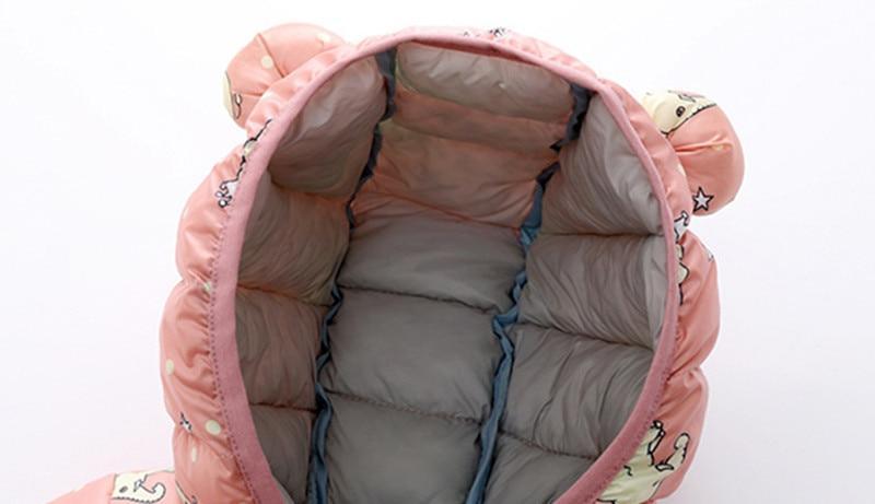 Baby Girls Winter Jackets For Children Spring Autumn Outerwear Hooded Infant Coats In Modern  Design For Girls and Boys