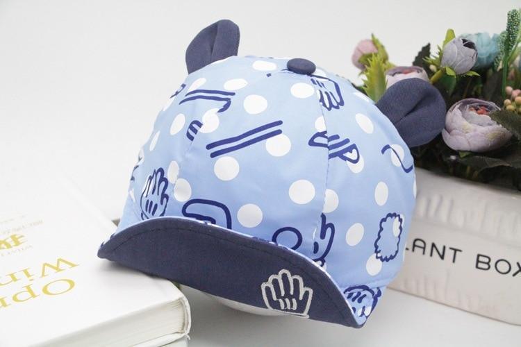 Baby Sun Hat Cotton Cartoon Baby Summer Cap Infant Soft Baseball Cap For Girls And Boy