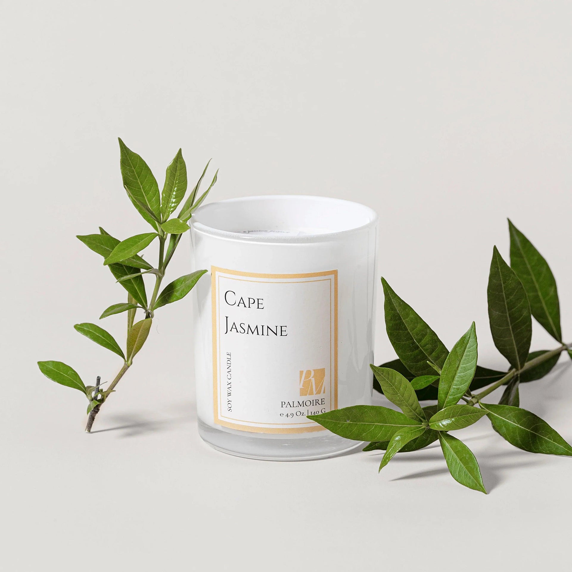 Cape Jasmine Soy Wax Candle - Gifts for You 'n Me