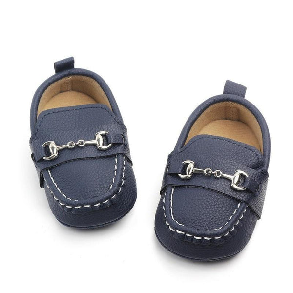Leather Baby Shoes Fashion Infant Boys Girls Anti-slip Soft Sole Newborn First Walkers Luxury Shoes Design For Kids