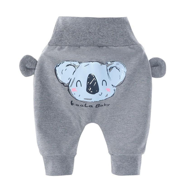 Kids Clothes Baby Boys Girls PP Pants Newborn Toddler Baby Pants For Children In Casual Clothing Style With Bear Design and Bears Ears Like Details
