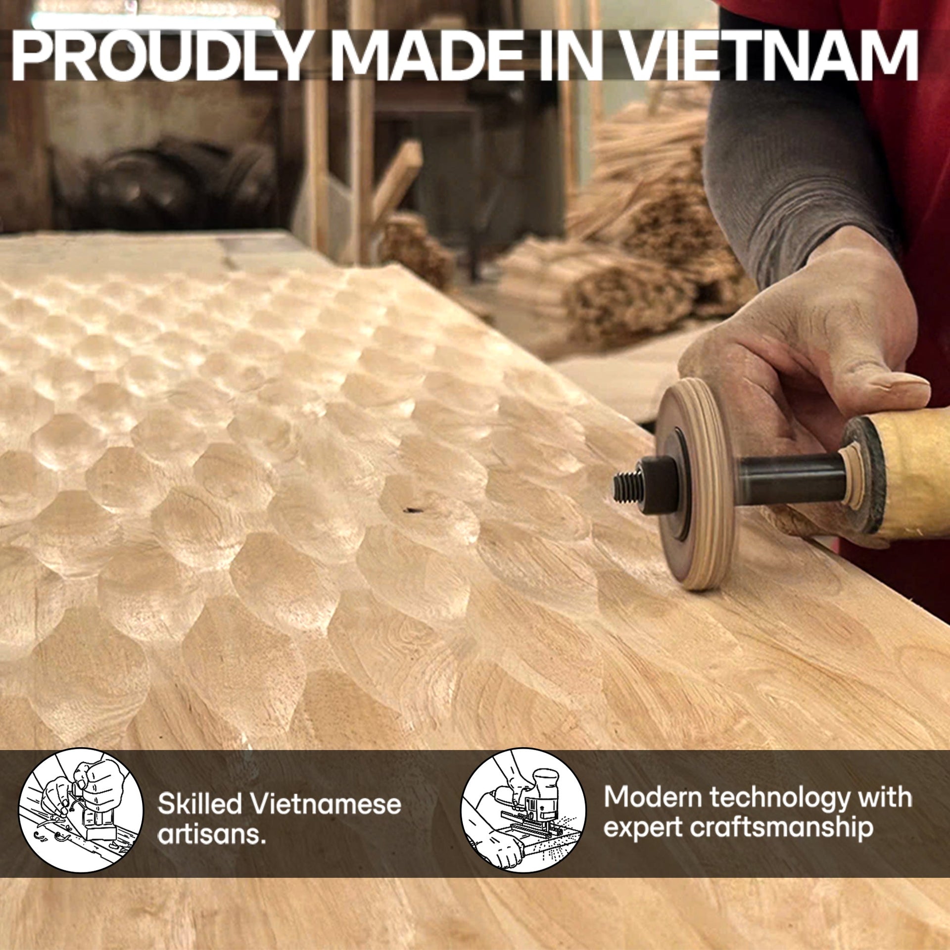 Acacia Elara Dresser with 5 Drawers