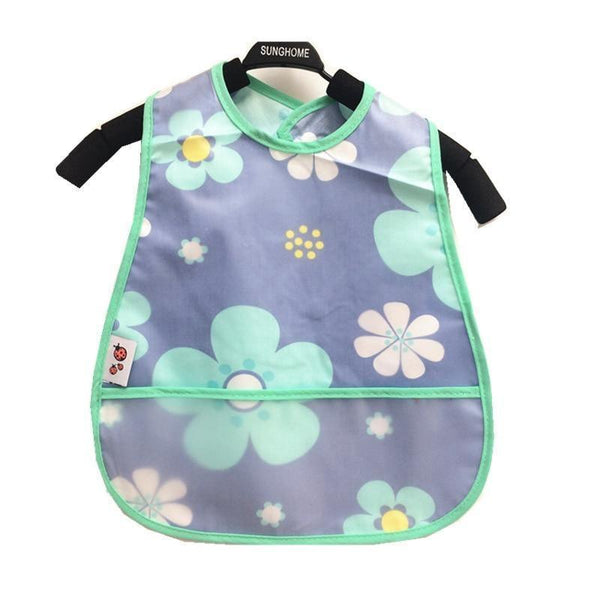 Modern Interesting Cartoon Adjustable Baby Bibs Waterproof Lunch Feeding Bibs Baby Cartoon Feeding Cloth Children Bib For Kids