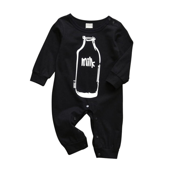 Newborn Baby Rompers Pajama Cotton Cute Letter I Love Daddy and Mummy Long Sleeve rompers Clothes For Baby Kids