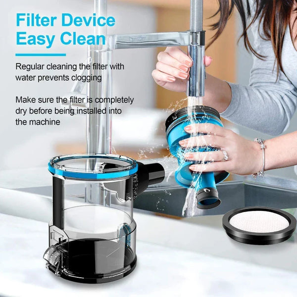 Vacuum Cleaner  18Kpa Powerful Suction 600W Motor Stick Handheld Vaccum Cleaner BLAKHOM