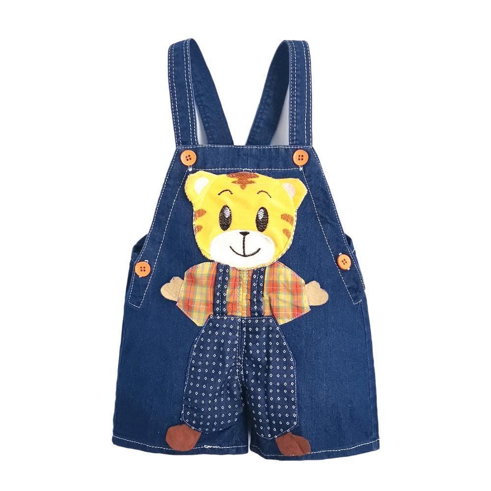 Modern Cartoon Baby Clothing Boys & Girls Jeans Overalls Shorts Toddler Infant Rompers For Kids In Fashion Deisgn
