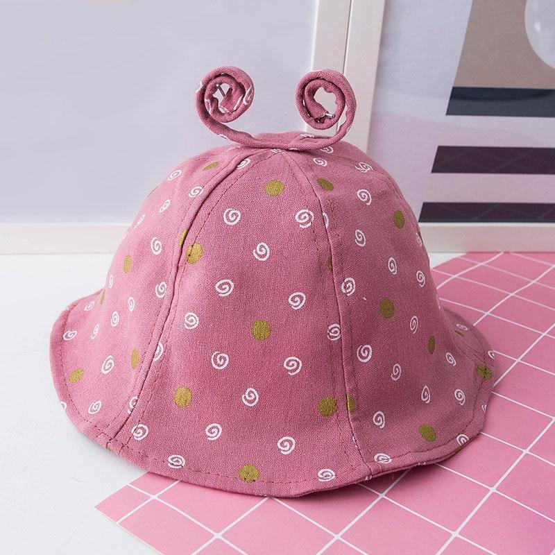 Baby Sun Hat Heart Print Baby Boy/Girl Hat Outdoor Kids Bucket Hat Children Hat Baby Beach Caps Beanie For Girls