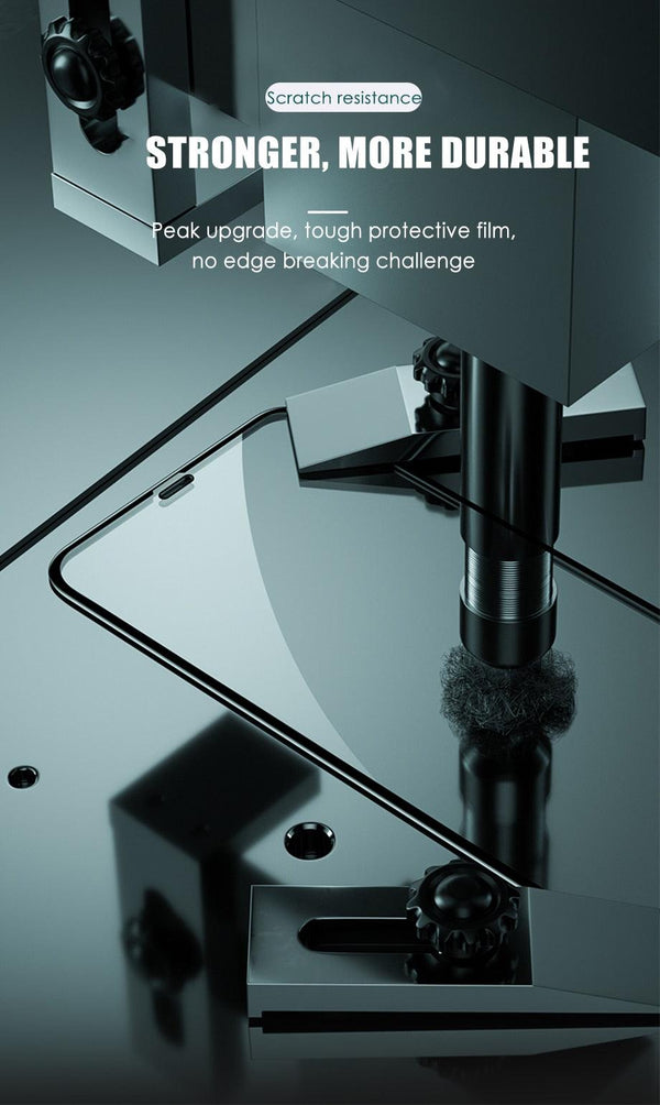 3pcs Full Cover Protective Glass On For Iphone 11 12 13 14 Pro Max Screen Protector For Iphone X Xr Xs Max 7 8 6s Plus Se Glass Full Screen Protector Edge To Edge Full Screen Coverage