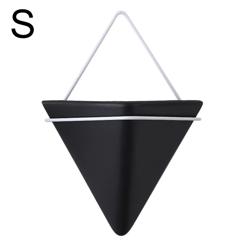 Wall Mounted Flower Pot, Hanging Vases, Self Water-Absorbing Planter, Room Decoration, Drop Shipping, New