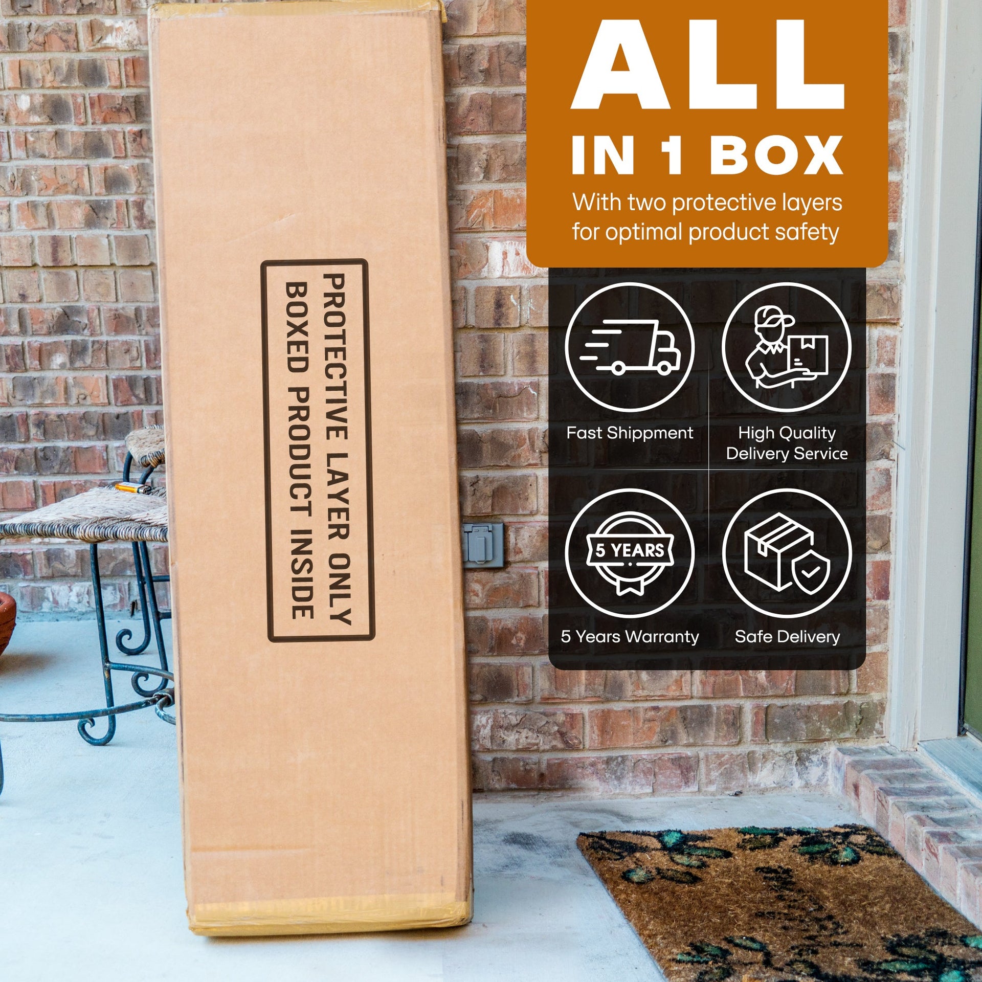 Acacia Aurora Solid Wood Bed Frame