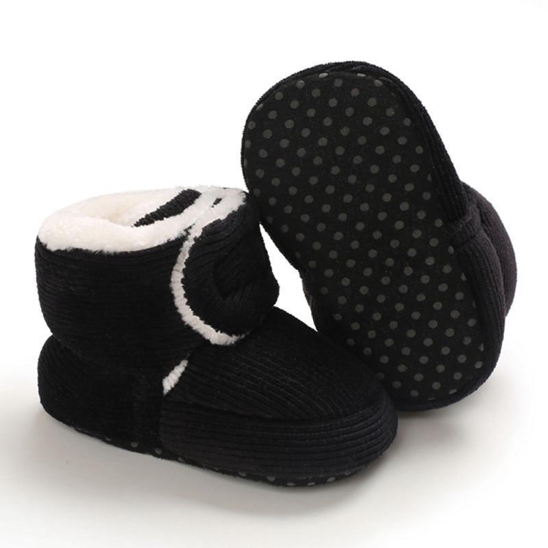 Newborn First Walkers Unisex Cozy Bootie Winter Warm Infant Toddler Crib Soft Autumn Shoes